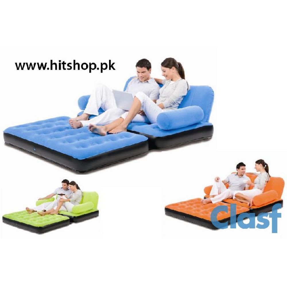 ColorFull Air Lounge Double Sofa Cum Bed  5 in 1 